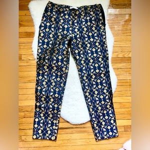 Mango jacquard pants